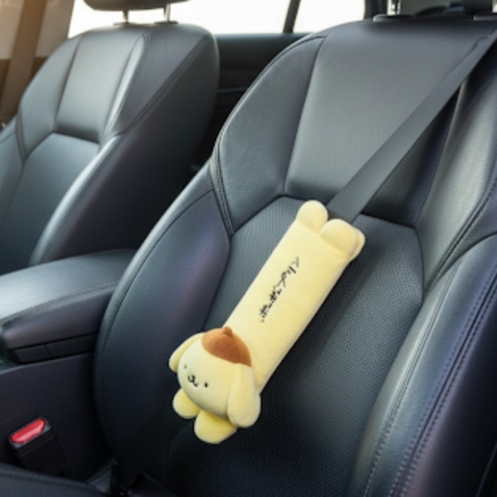 Pompompurin Seatbelt Covers Set - Picture 3 of 8